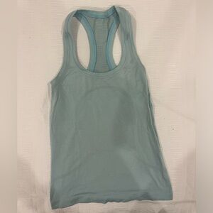 Lulu lemon racerback tank top light blue